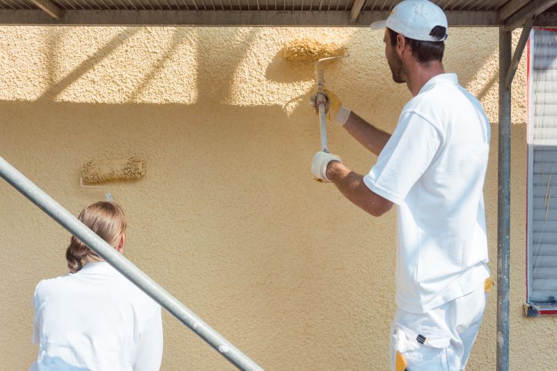 Local Exterior House Painting pros at work