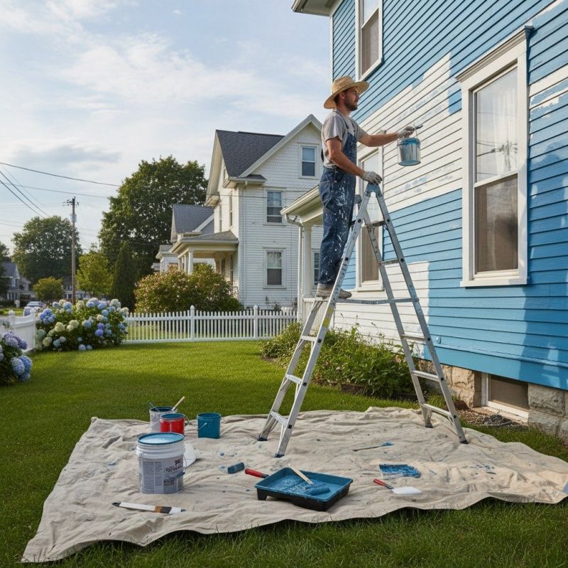 Contact About Exterior House Painting